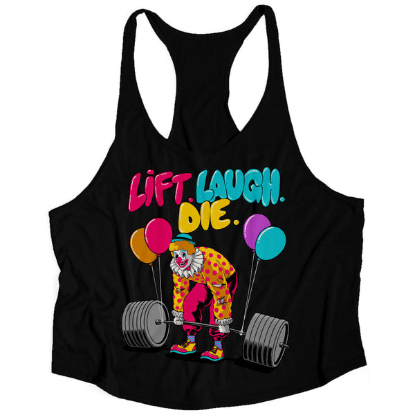 LIFT. LAUGH. DIE. (PREMIUM STRINGER) – Raskol Apparel Europe