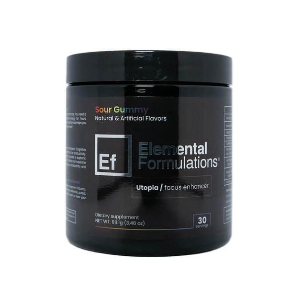 Nootropics Blend For Productivity Elemental Formulations Raskol