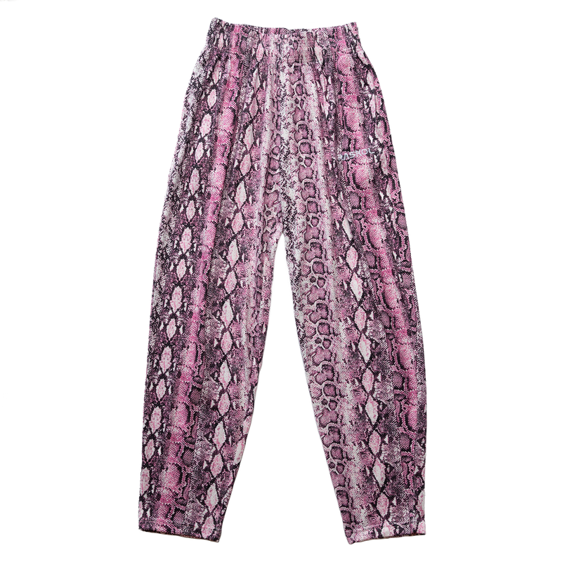 SILK SNAKE DUMP COVER (ROSE PINK Parachute Pants) – Raskol Apparel Europe