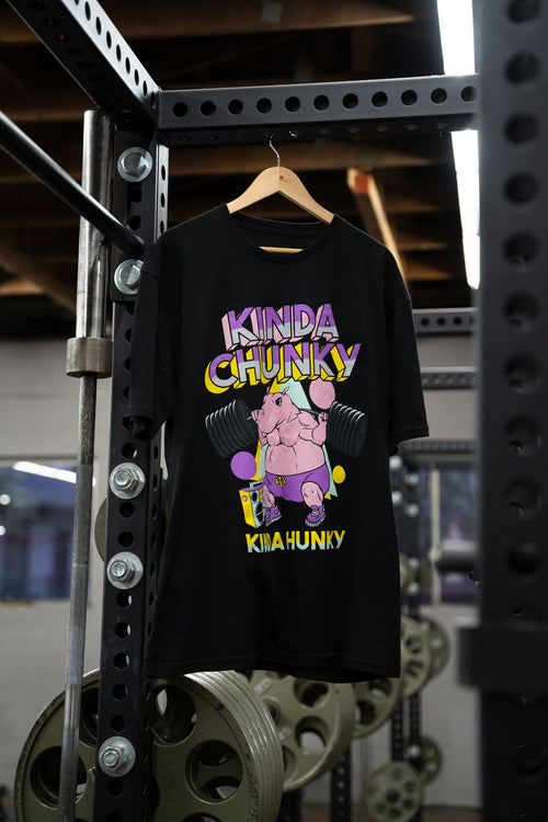 Kinda Chunky. Kinda Hunky. (PREMIUM OVERSIZED TEE)