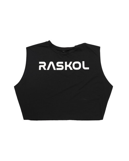 RASKOL Retro Cutoff Tank Top (BLACK)