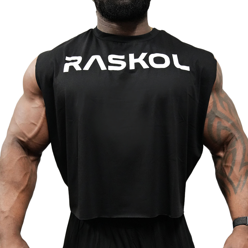 RASKOL Retro Cutoff Tank Top (BLACK) – Raskol Apparel Europe