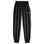 DUMP COVER 2.0 (STRIPED CHARCOAL Parachute Pants)