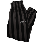 DUMP COVER 2.0 (STRIPED CHARCOAL Parachute Pants)