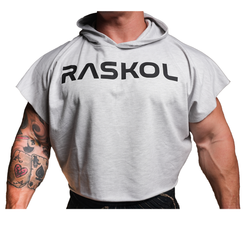 HEATHER GREY HOODWING (Premium Lifting Hoodie)