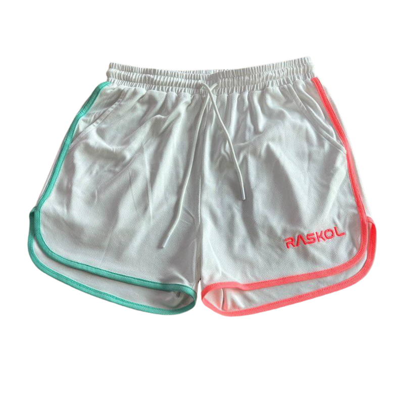 RASKOL MIAMI WHITE Classic Shorts (LIMITED EDITION)