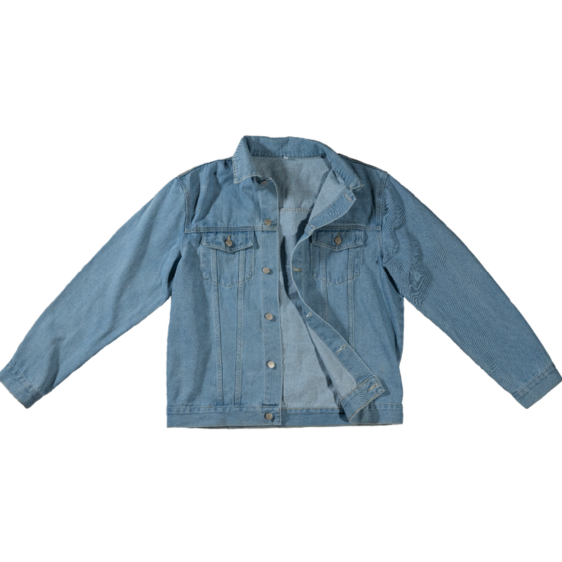Transparent jean jacket on sale