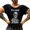 All Pain. No Gains (RETRO RAG TOP)