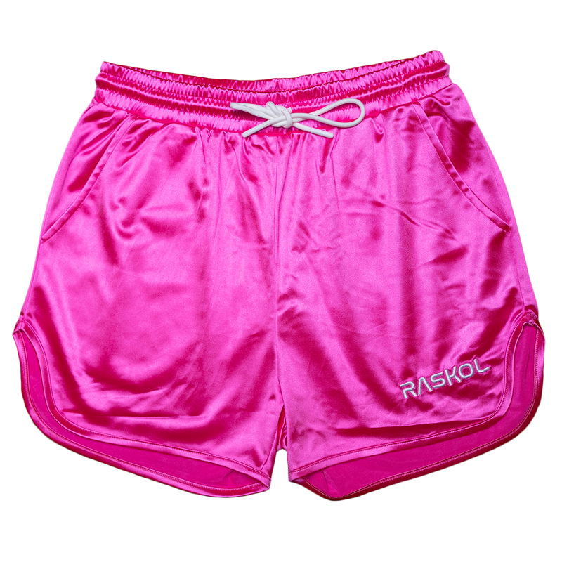 RASKOL HOT PINK SILK SHORTS (LIMITED EDITION)