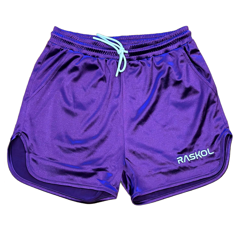 RASKOL PURPLE SILK SHORTS (LIMITED EDITION)