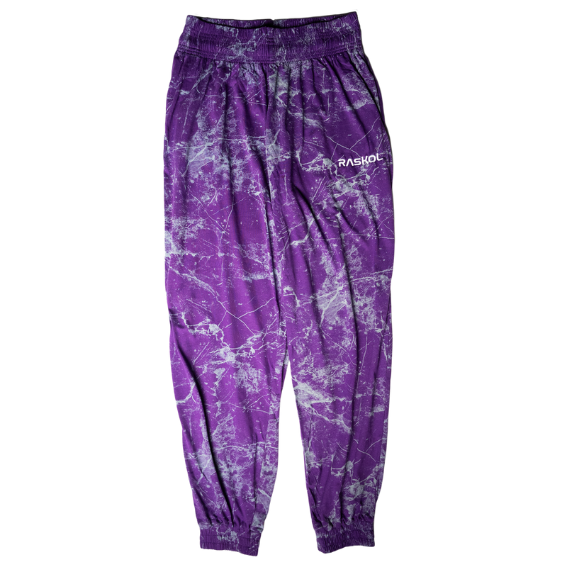 DUMP COVER 2.0 (PURPLE MARBLE Parachute Pants)