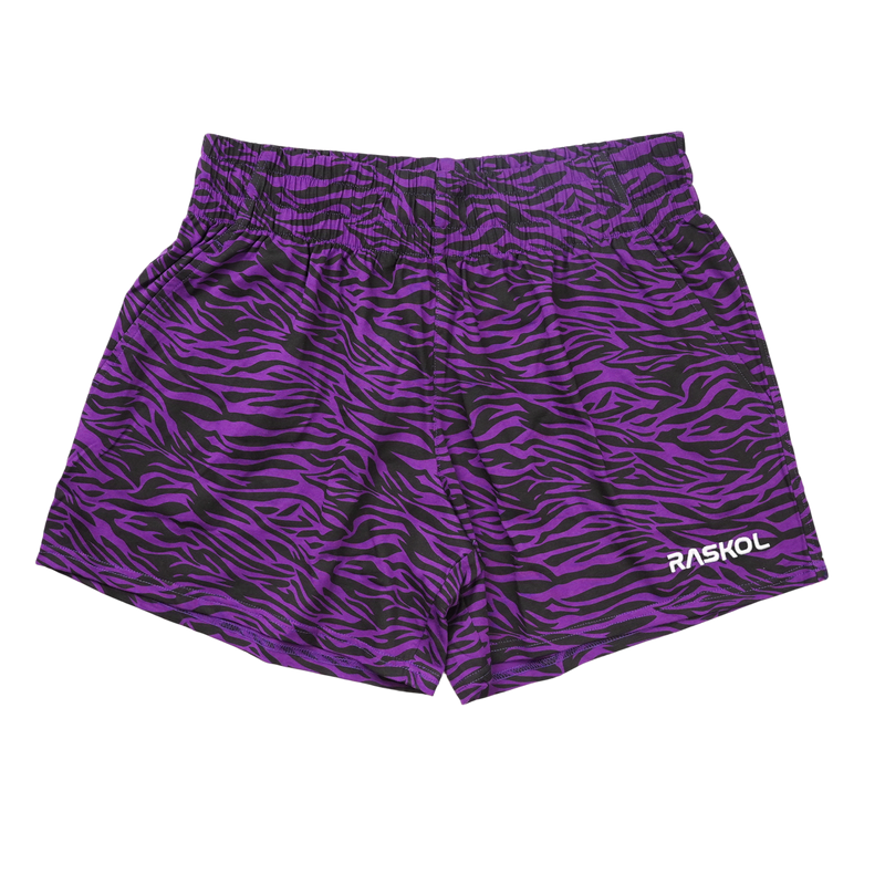 PURPLE TIGER DUMPYS SHORTS (5" Inseam)