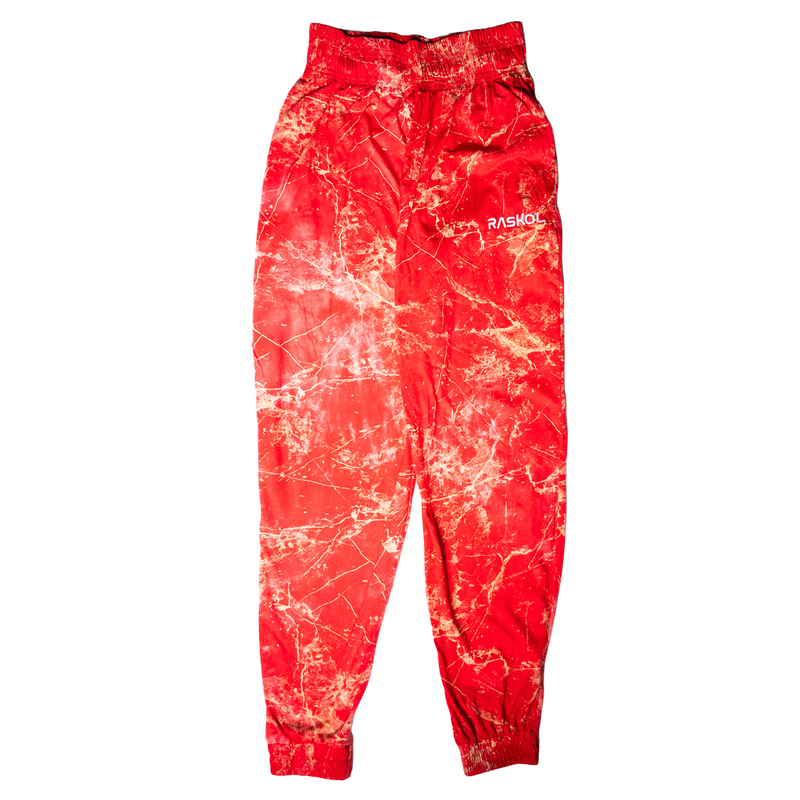 DUMP COVER 2.0 (RED NEBULA Parachute Pants)