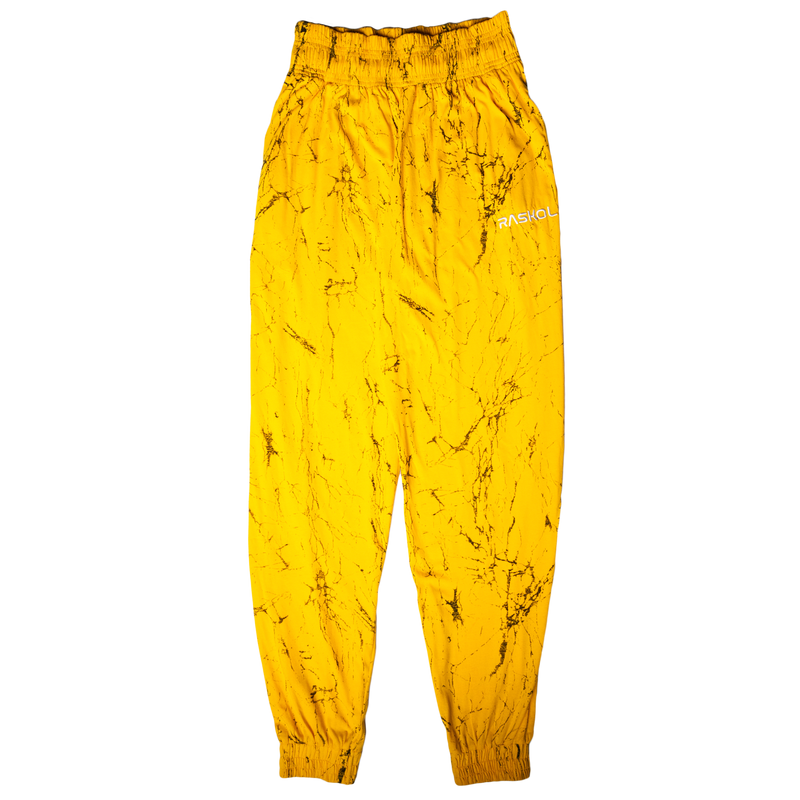 DUMP COVER 2.0 (YELLOW MARBLE Parachute Pants)