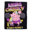 Kinda Chunky. Kinda Hunky. (Black Tee)